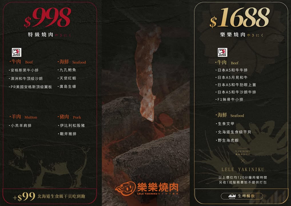 蘆洲燒肉、蘆洲燒肉吃到飽、蘆洲和牛吃到飽、樂樂燒肉蘆洲店