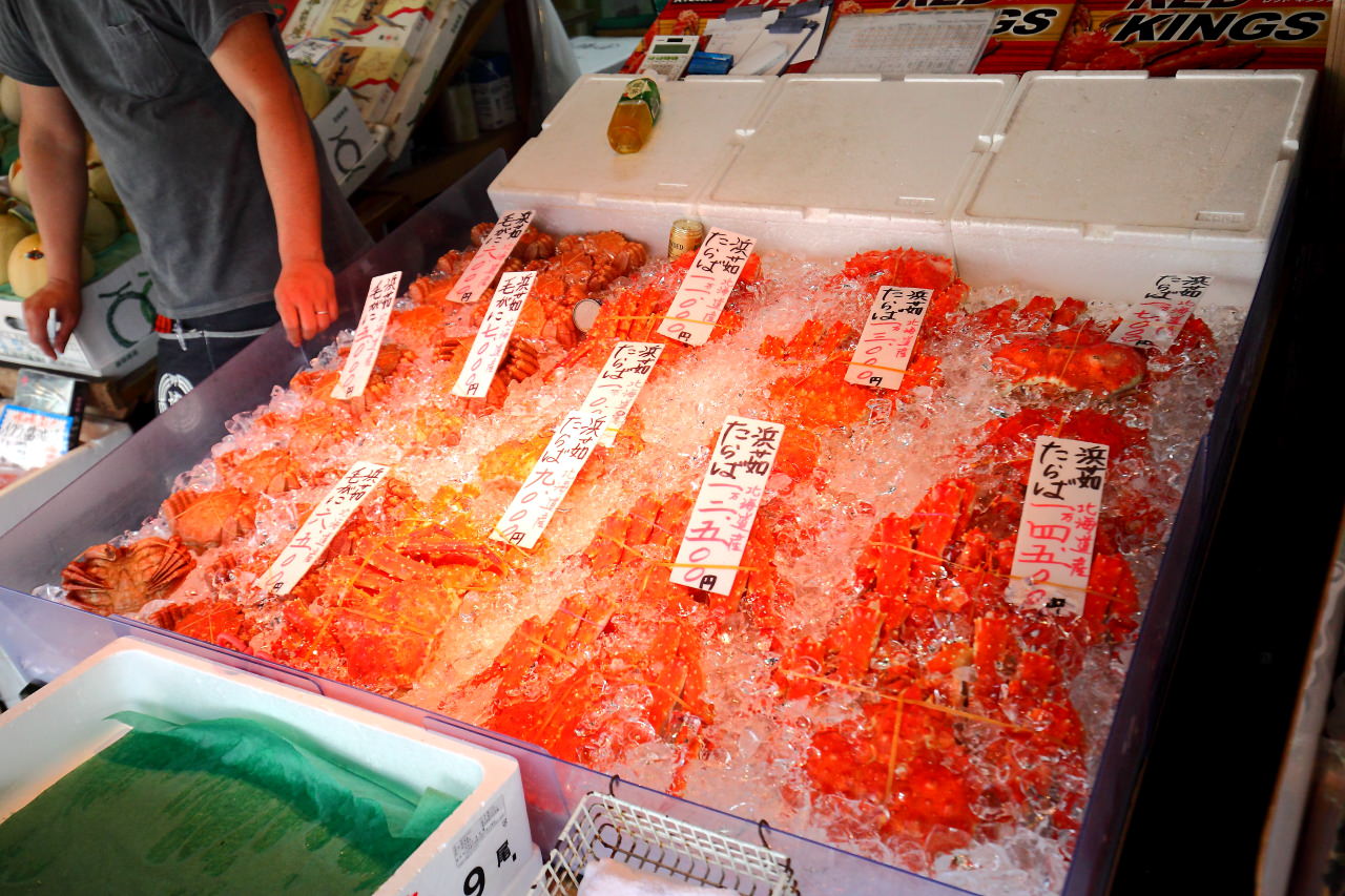 北海道海鮮,札幌海鮮,二条市場,二条市場海鮮,二条市場海鮮丼飯,二条市場大磯