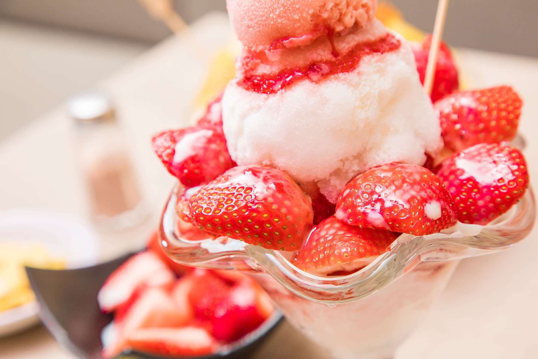 草莓冰,旺來冰館,台北美食,台北甜點,蘆洲美食,蘆洲甜點,蘆洲冰品,蘆洲草莓冰,台北草莓冰