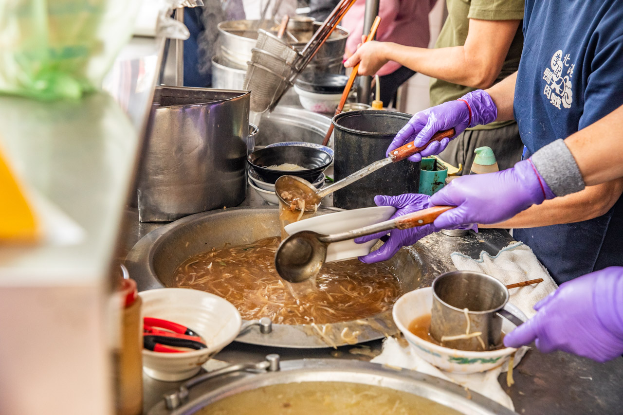 北港美食,北港鴨肉羹,北港李記生炒鴨肉羹