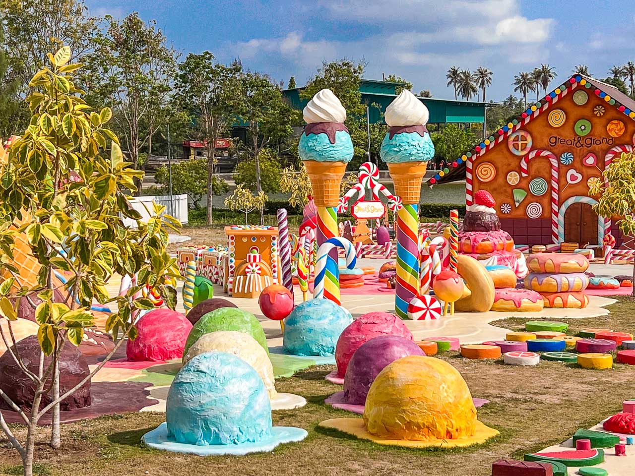 GREAT&GRAND Sweet Destination,泰國網美景點,芭達雅網美景點,芭達雅樂園