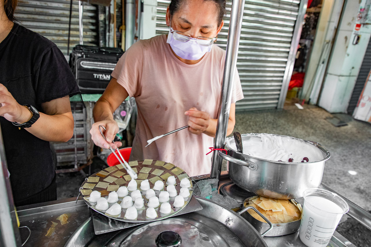 嘉義東市場美食,黃記綠豆粉粿涼西丸