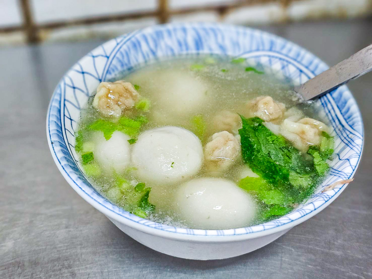 新竹美食,中央市場糯米水餃