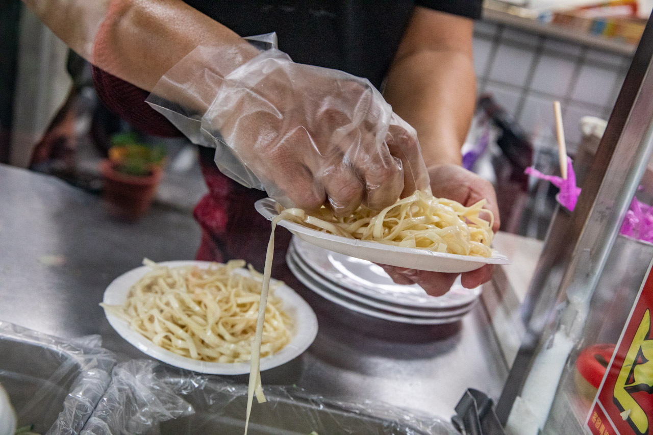 嘉義美食,公園老店涼麵