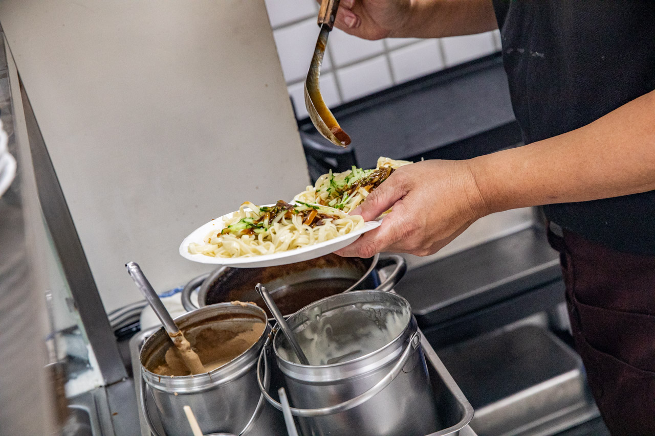 嘉義美食,公園老店涼麵