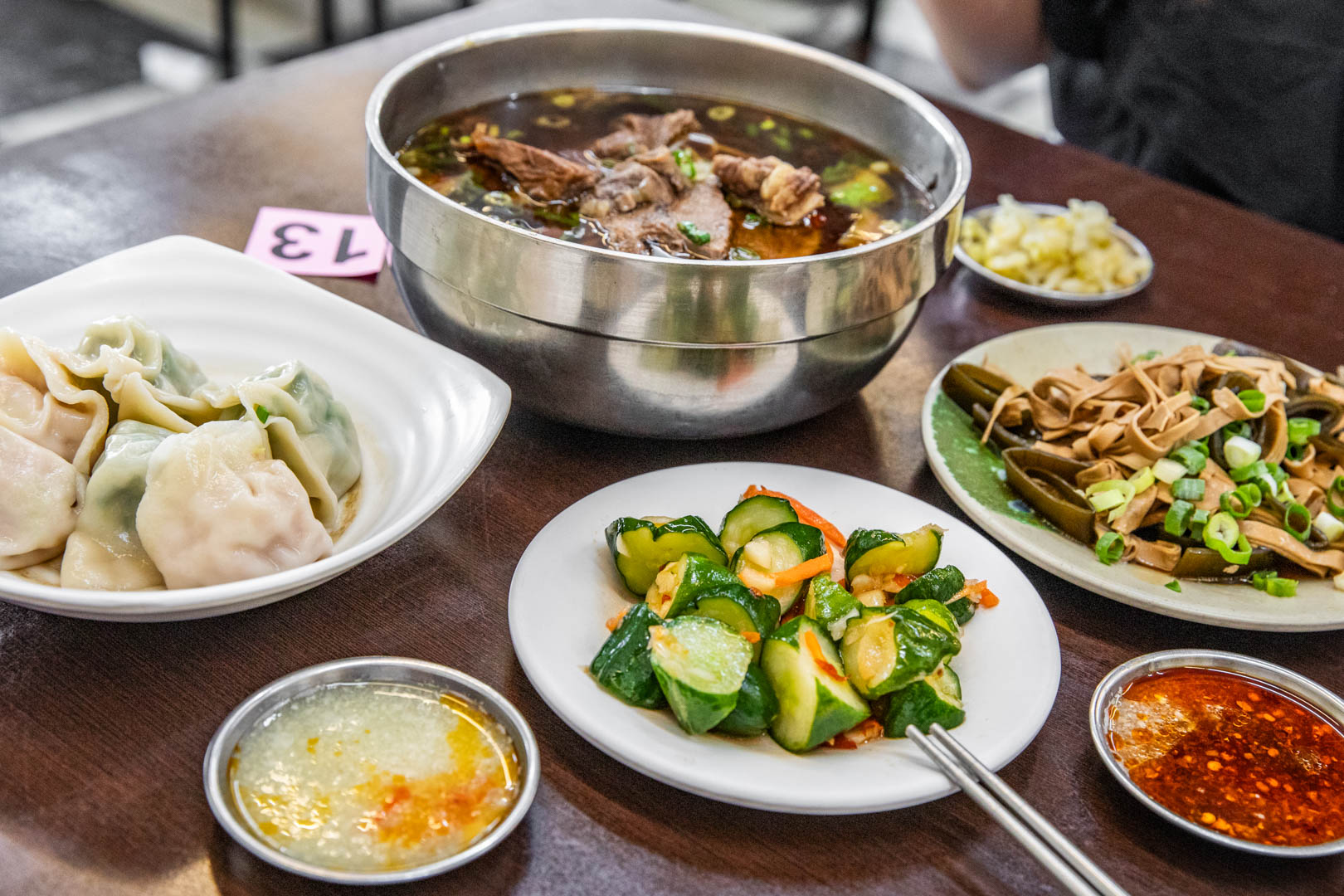 台中美食,家傳口福牛肉麵
