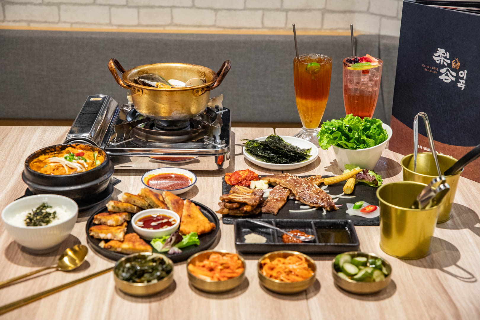 信義ATT韓式料理,梨谷韓式鐵板炭火烤肉信義ATT店,梨谷韓式鐵板炭火烤肉,信義區美食,台北韓式料理,信義區韓式料理,信義ATT美食 @大手牽小手。玩樂趣