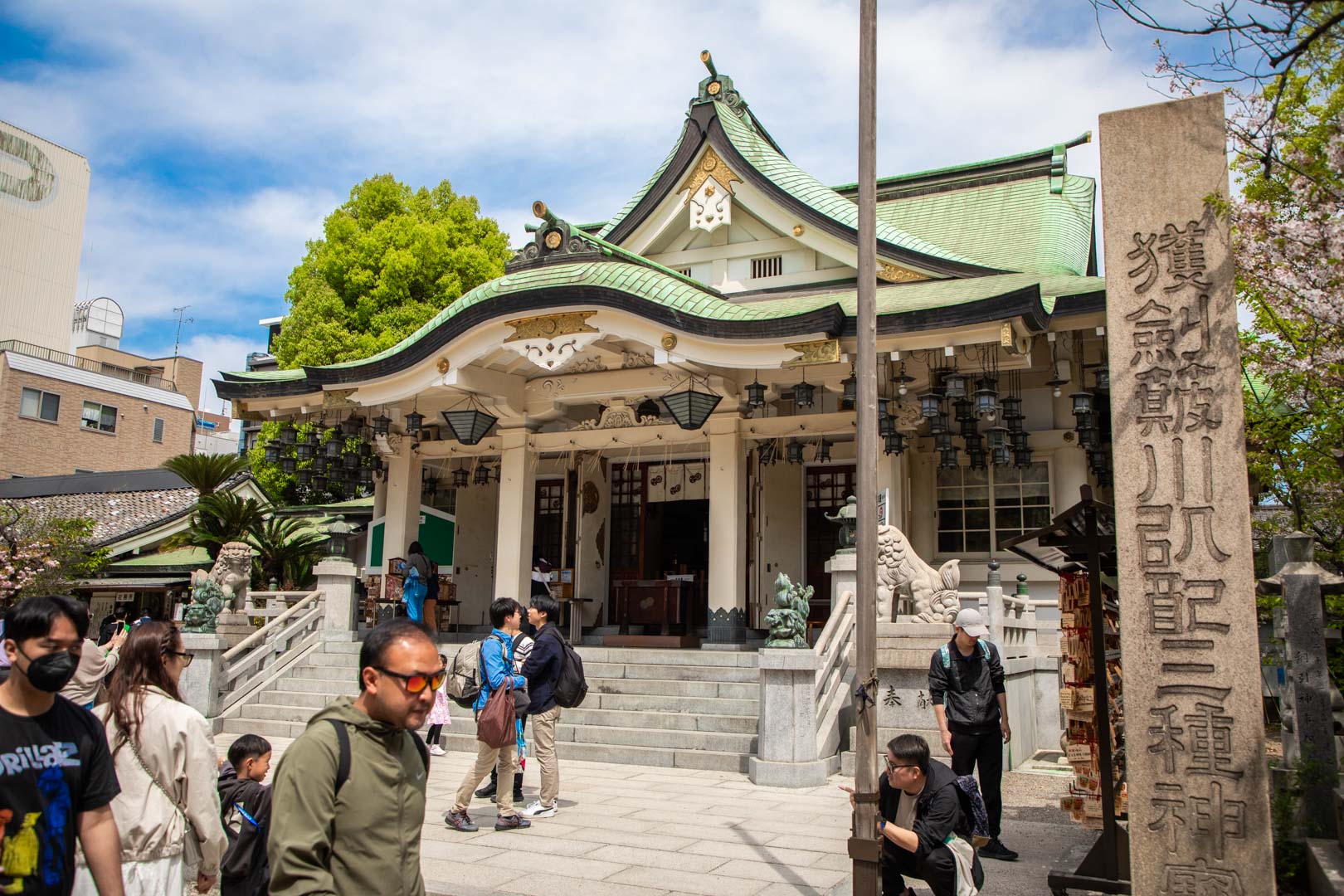 大阪旅遊,難波八阪神社,大阪景點