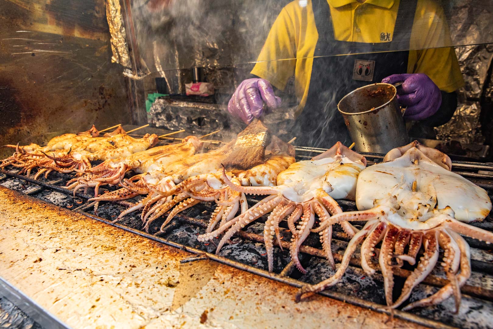 鹿港正宗魷魚王烤大卷,鹿港烤魷魚,彰化美食,鹿港美食,彰化小吃,鹿港老街美食,鹿港小吃 @大手牽小手。玩樂趣
