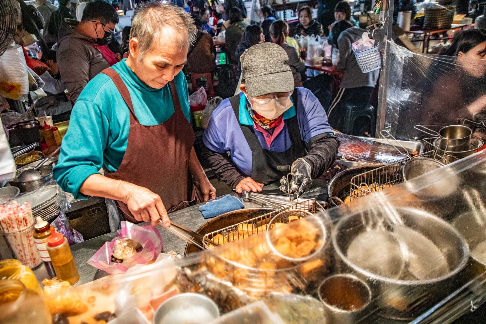 大東東夜市美食,台南美食,蔡家臭豆腐