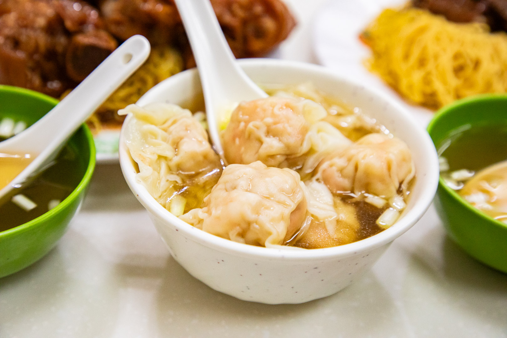 香港小吃,香港美食,香港米其林,香港雲吞,麥文記麵家 @大手牽小手。玩樂趣