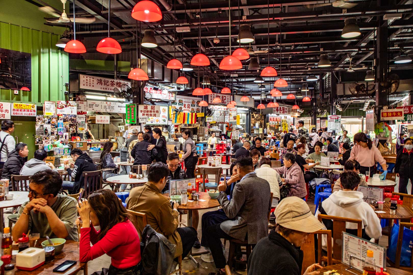 香港美食,海防道臨時熟食小販市場