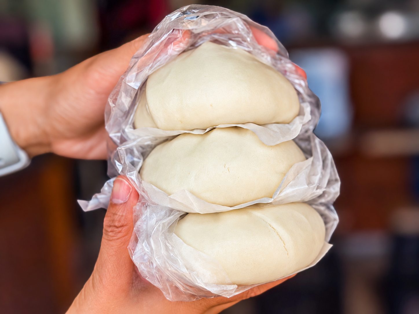 淡水美食,福星阿嬤的筍肉包