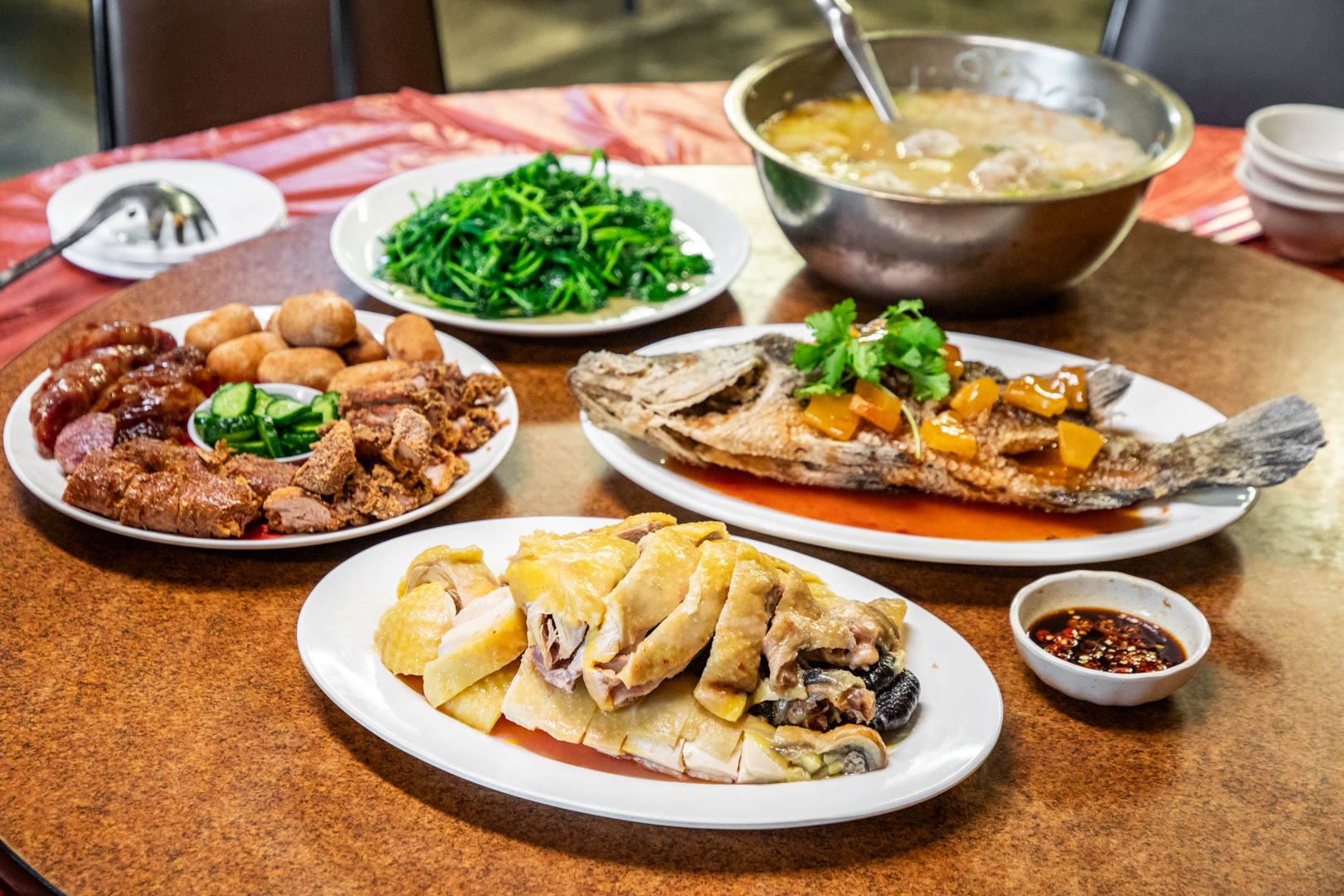 大溪美食,有雞料理