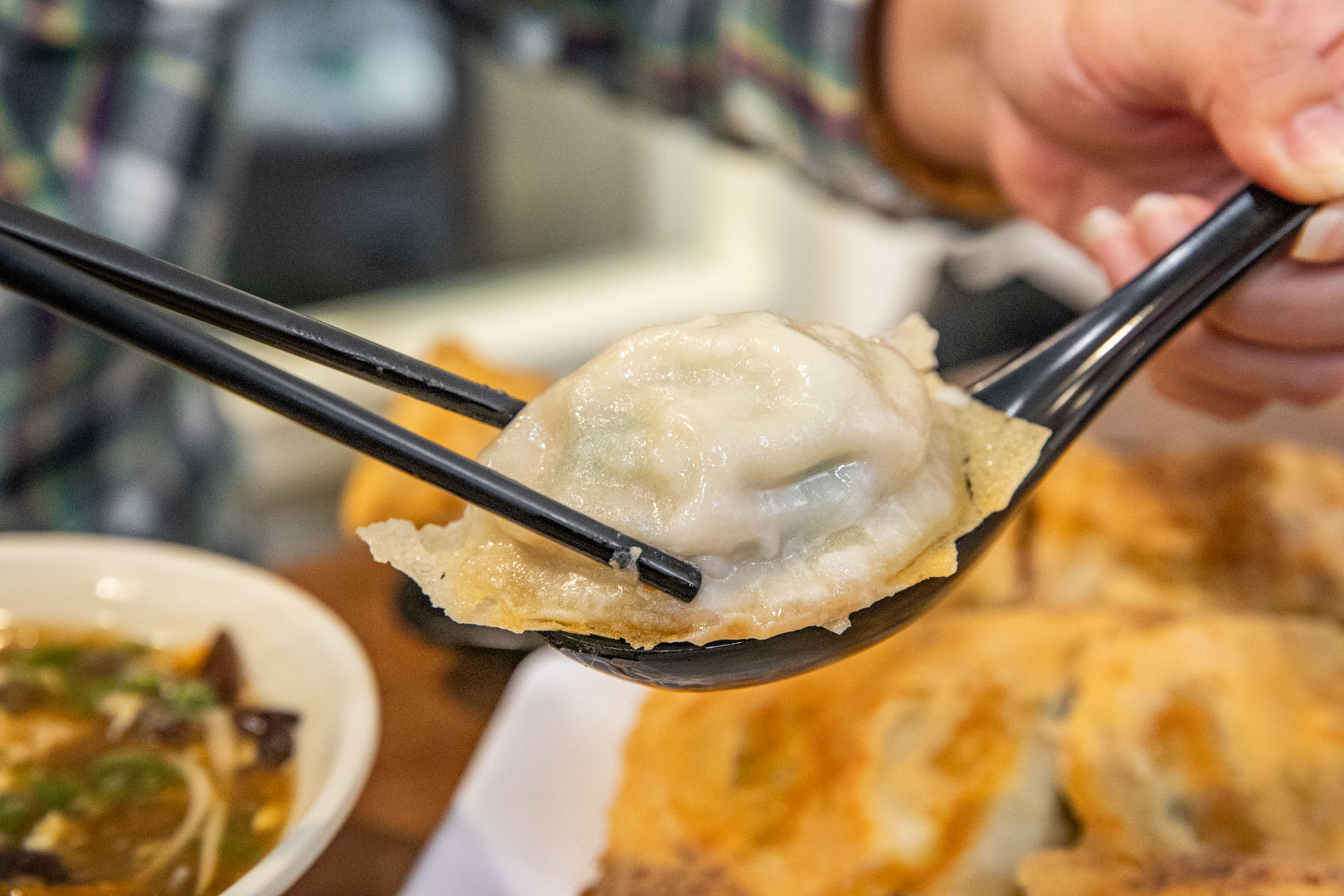 青埔美食,來甲餃子