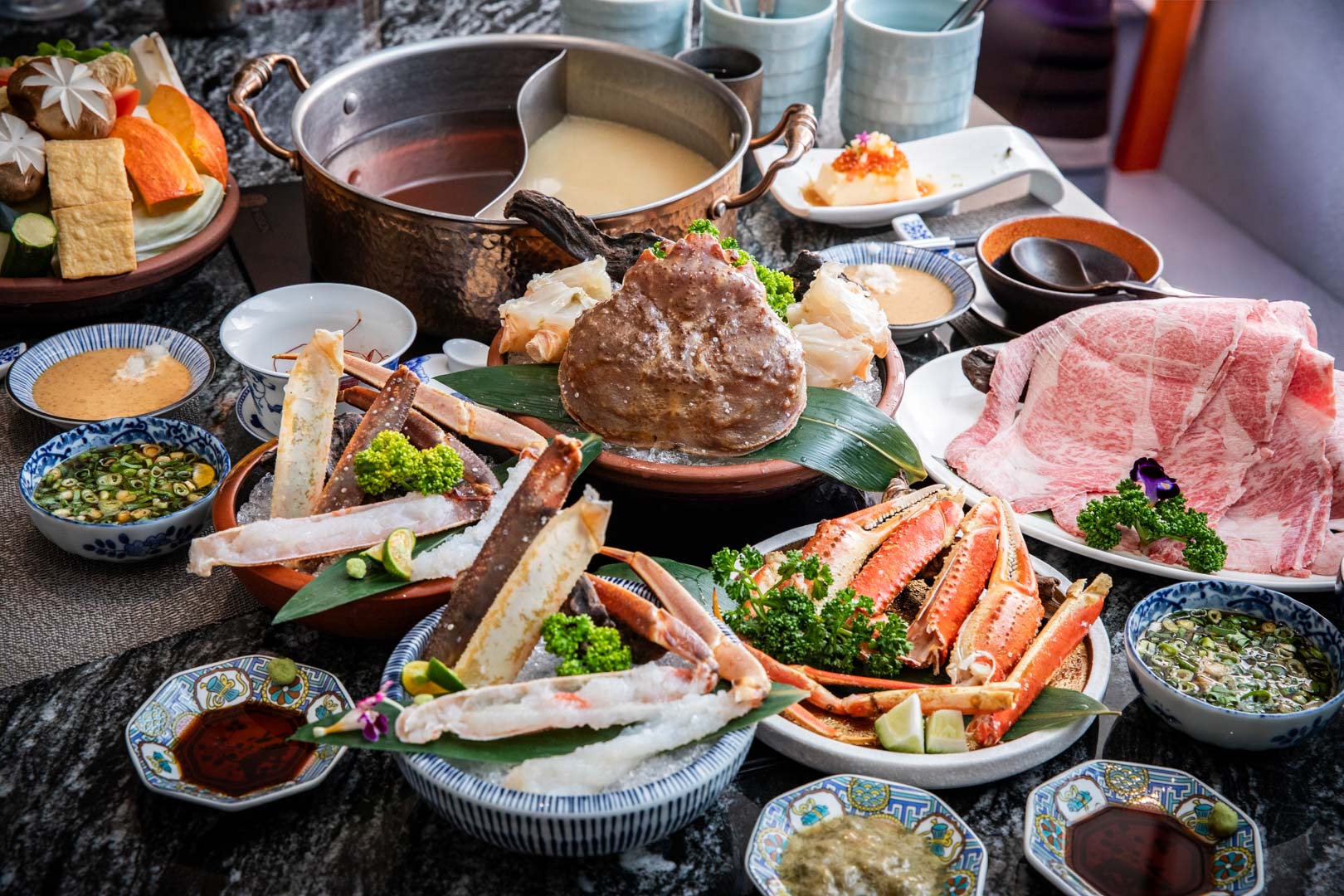 大安區美食,台北松葉蟹火鍋,二本松涮涮屋,台北頂級火鍋,台北約會餐廳 @大手牽小手。玩樂趣