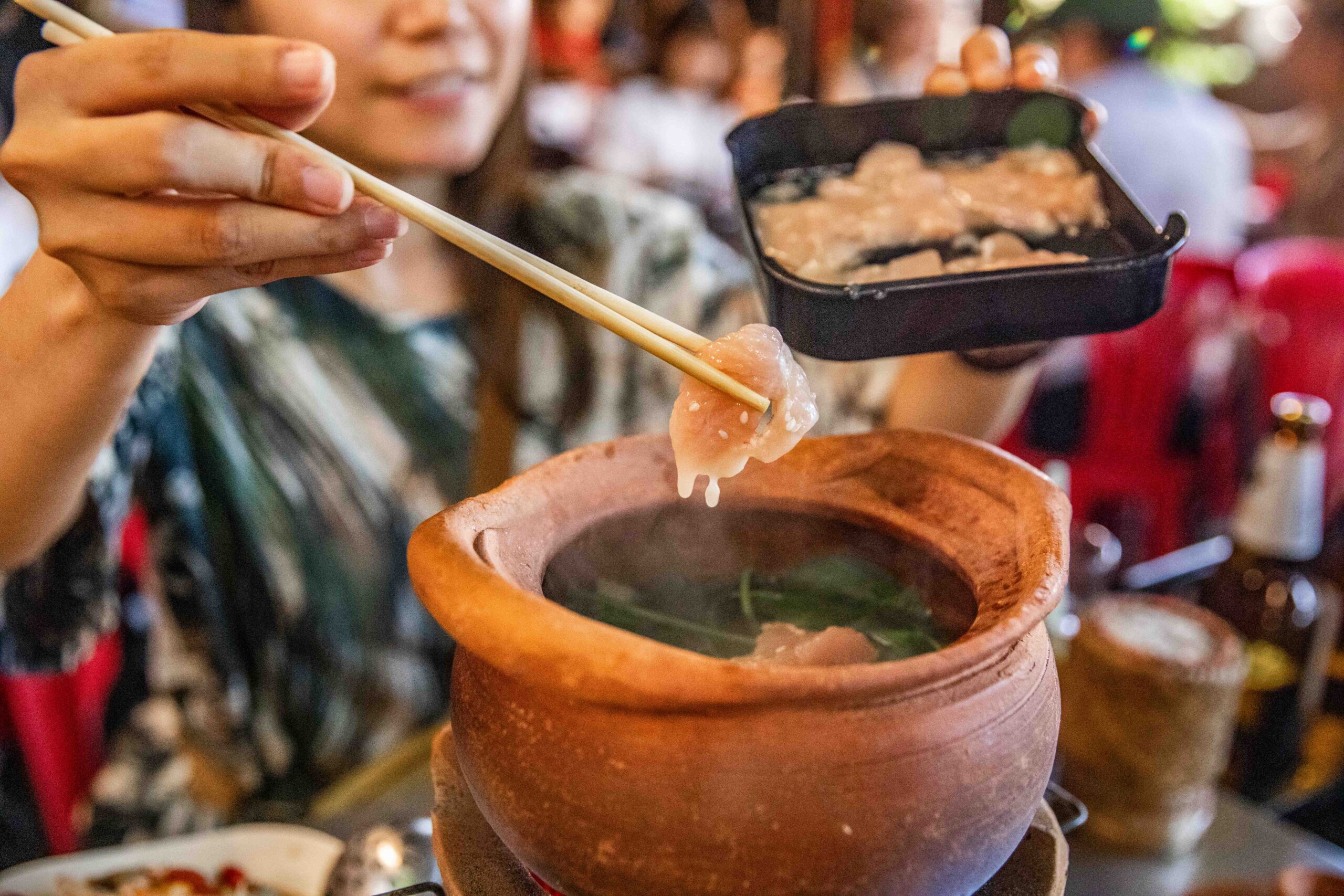 曼谷美食,曼谷陶罐火鍋,Chim Chum Suthiporn