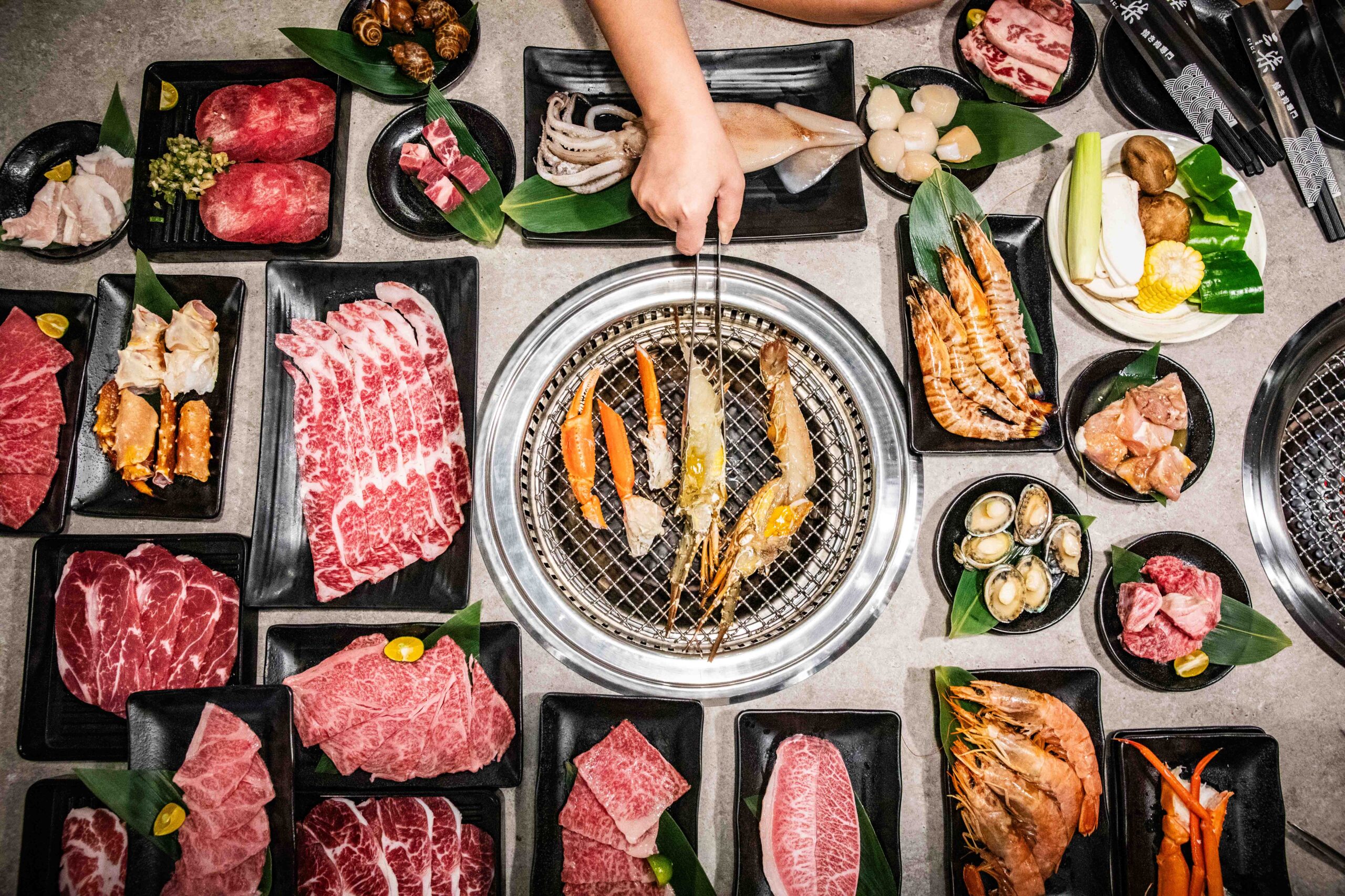 台北燒肉吃到飽,台北和牛燒肉吃到飽,三柒燒肉專門大安敦化店,台北龍蝦吃到飽,台北美食 @大手牽小手。玩樂趣