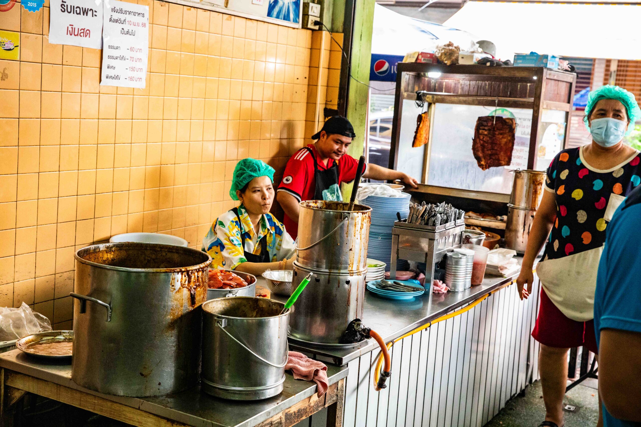 曼谷美食,曼谷叉燒飯,Khao Moo Daeng Si Morakot