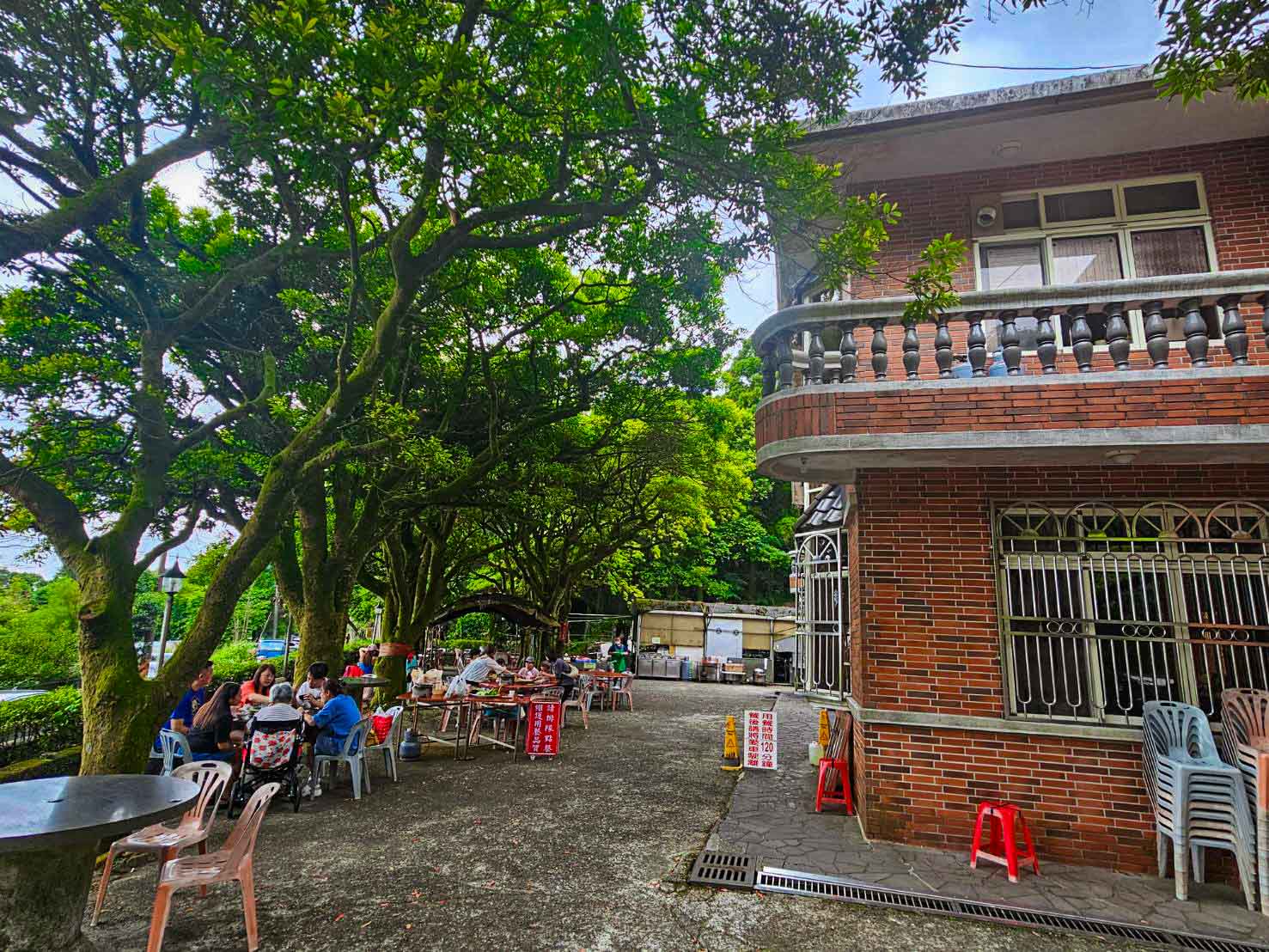 陽明山土雞,陽明山竹子湖杉木林餐廳,台北土雞