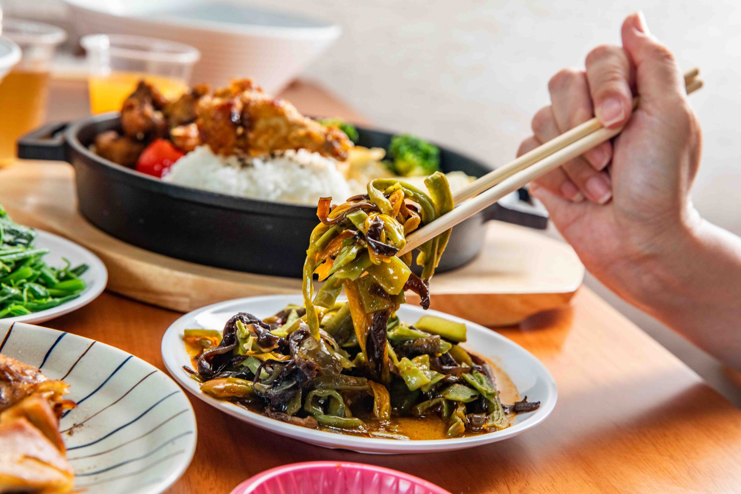 桃園美食,藝文特區美食,金小蔥雞湯米粉