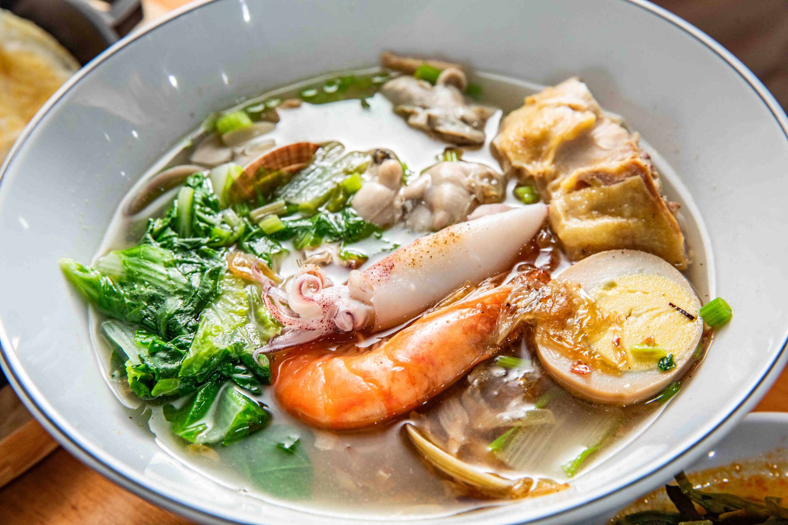 桃園美食,藝文特區美食,金小蔥雞湯米粉