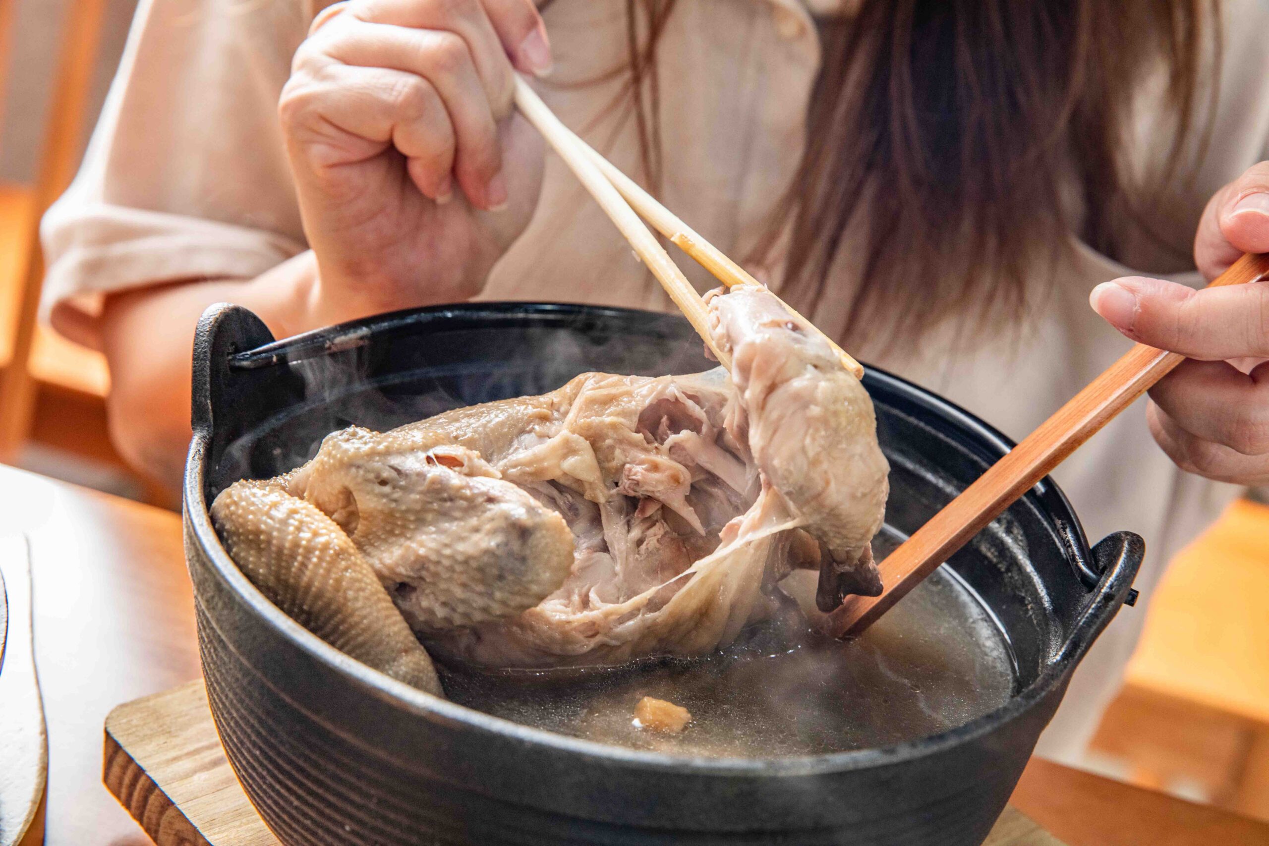 桃園美食,藝文特區美食,金小蔥雞湯米粉