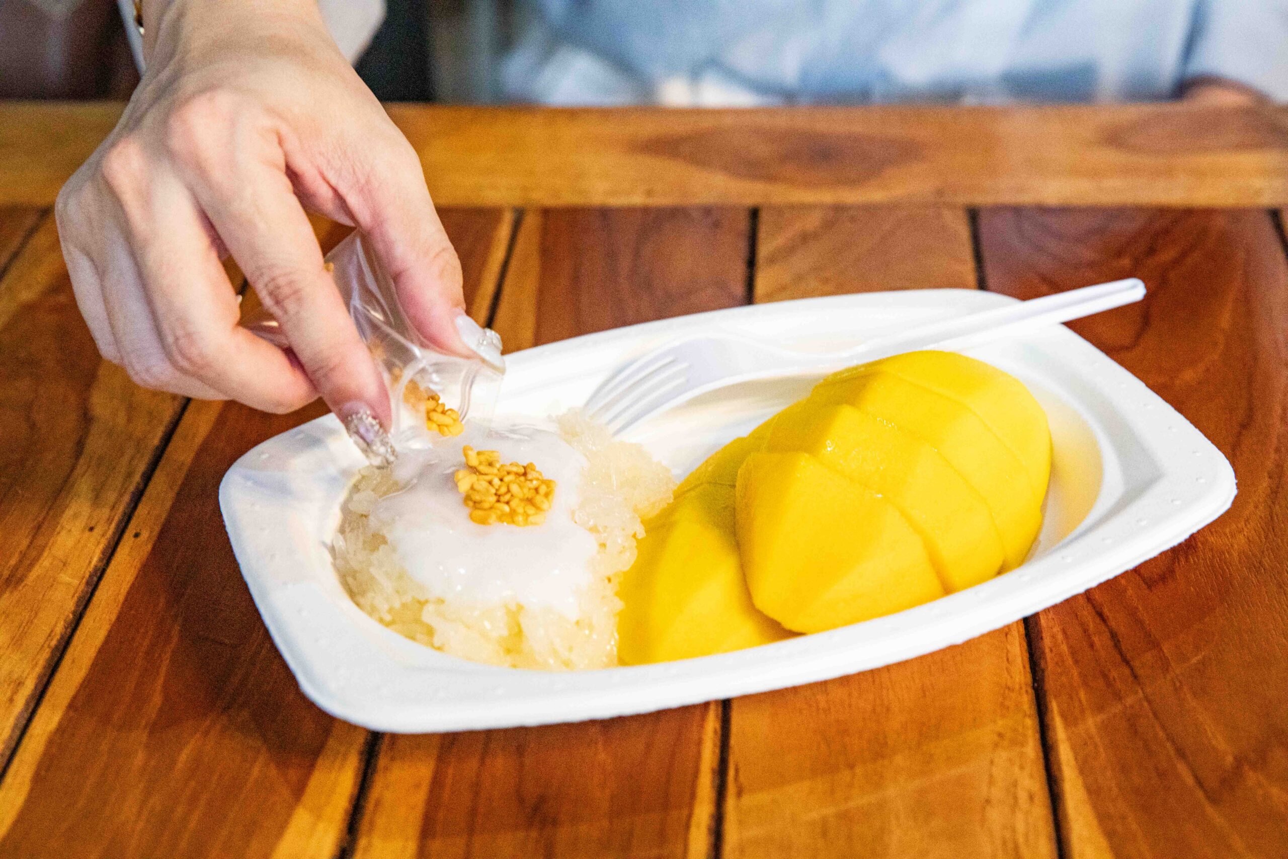 曼谷芒果糯米飯,曼谷美食,Kor Panich Sticky Rice 曼谷芒果糯米飯,曼谷美食,Kor Panich Sticky Rice