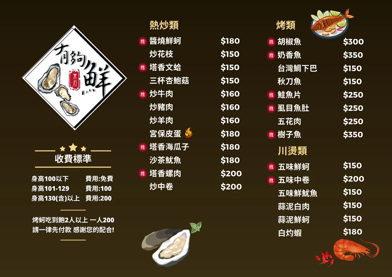 嘉義東石鮮蚵吃到飽,有夠鮮-烤蚵吃到飽