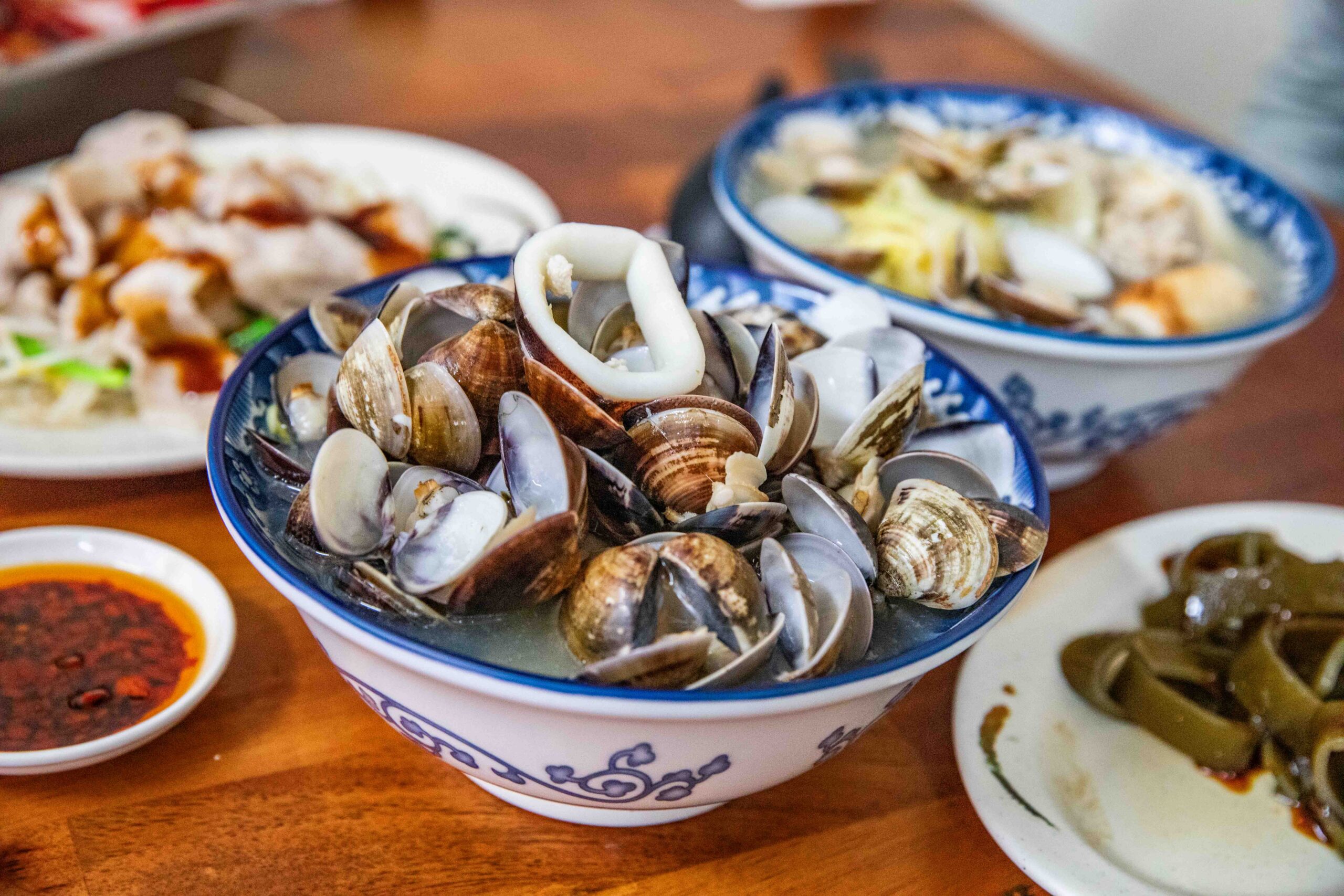 中壢美食,中壢小吃,中壢蛤蠣麵,好滋味麵館