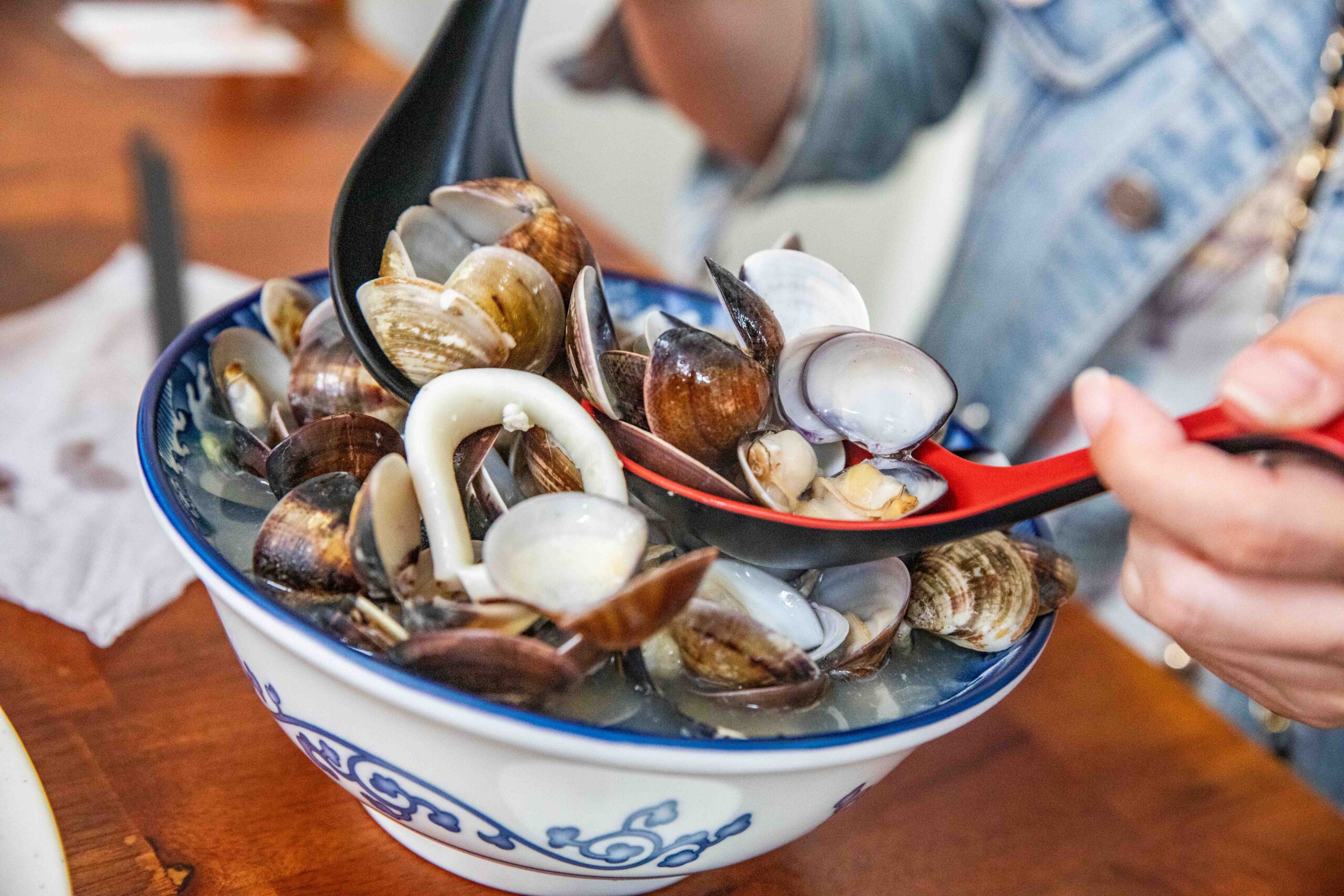 中壢美食,中壢小吃,中壢蛤蠣麵,好滋味麵館