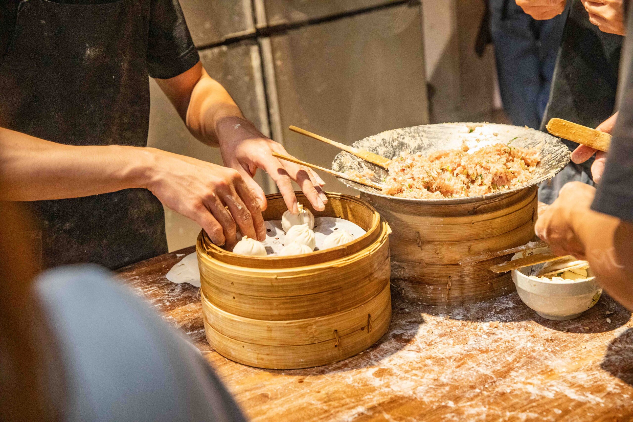 台中美食,台中忠孝路夜市美食,台中湯包,熊家湯包