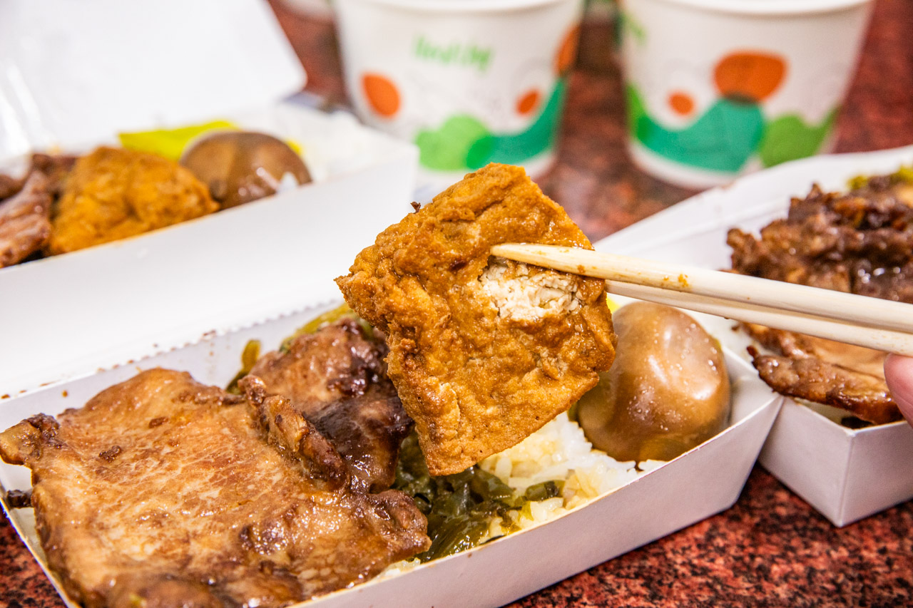 頭份排肉便當,頭份美食,圓光排肉餐盒