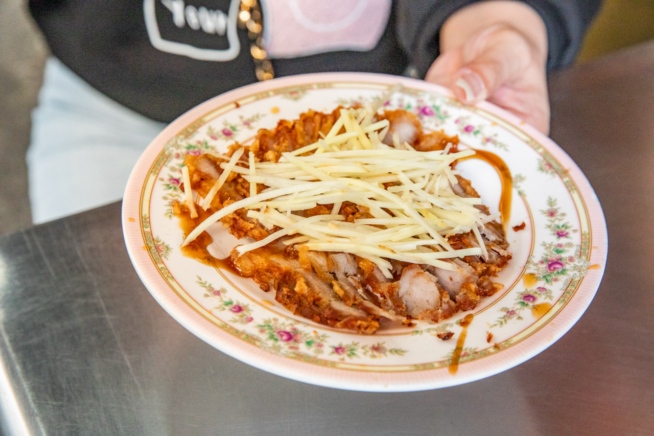 員林美食,員林小吃,黃家鱟殼炒蚵仔麵