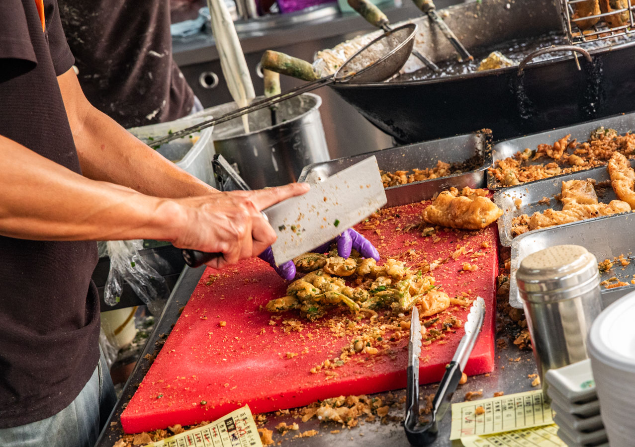 員林美食,員林小吃,員林炸蚵嗲,百果山炸粿小吃攤