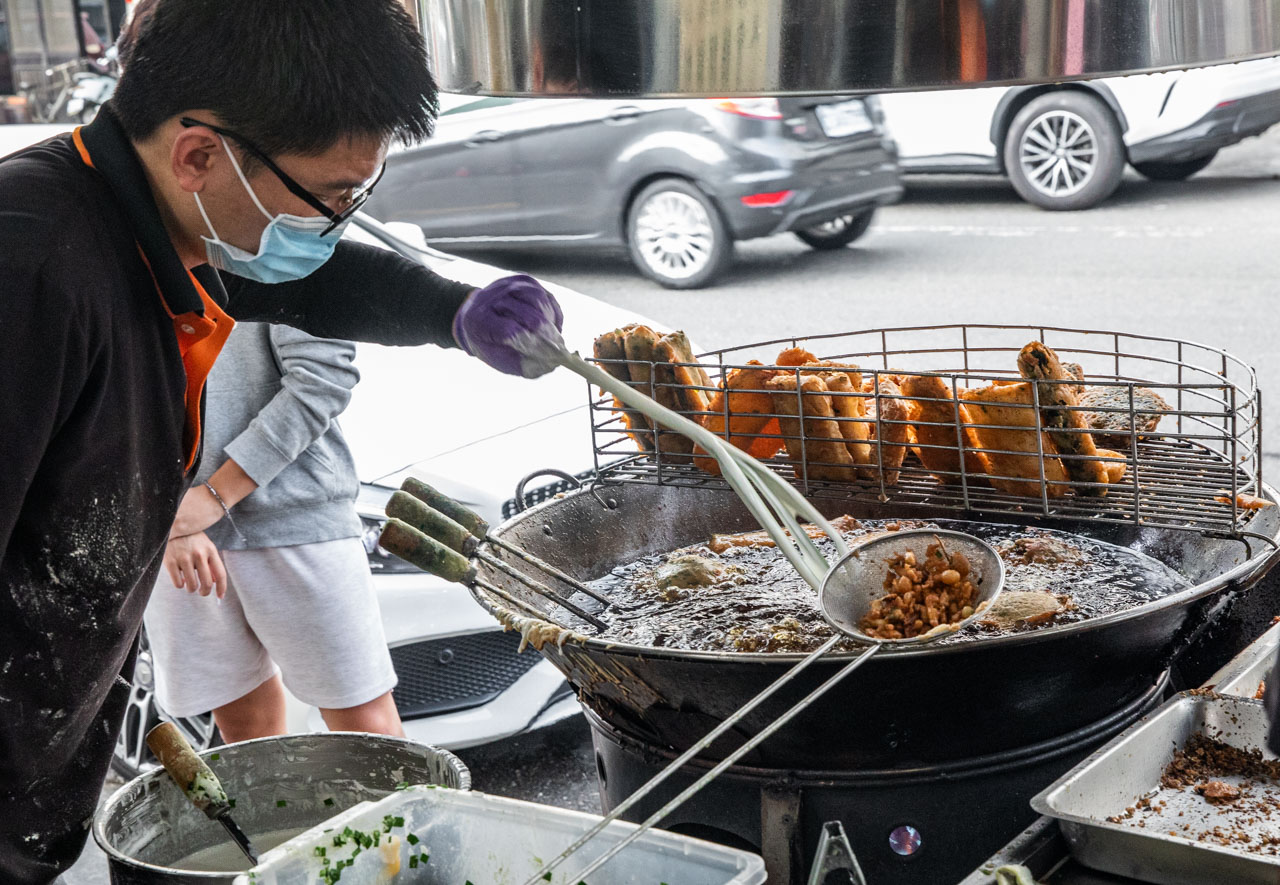 員林美食,員林小吃,員林炸蚵嗲,百果山炸粿小吃攤