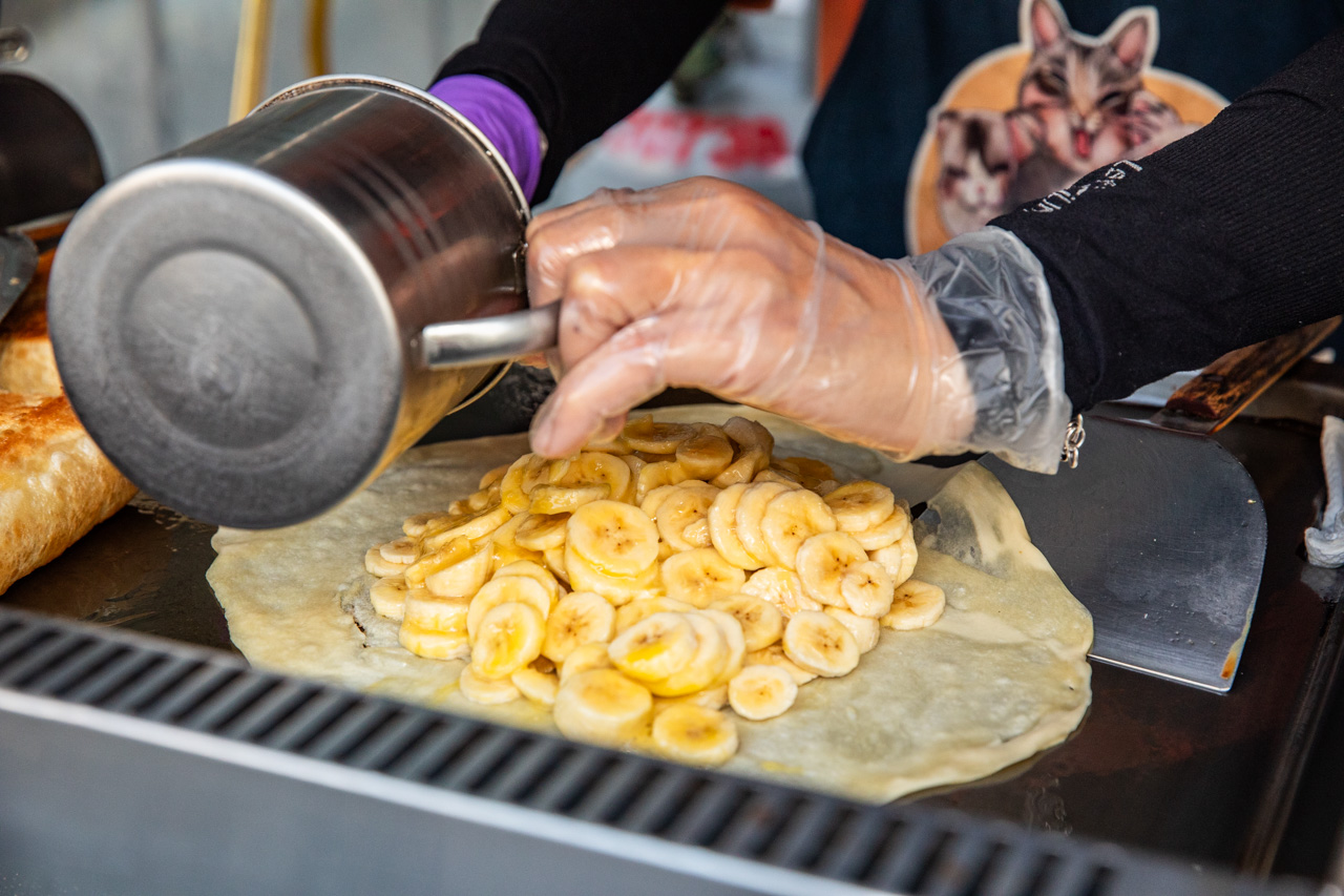 員林美食,員林香蕉煎餅,彰化美食,員林泰式香蕉煎餅