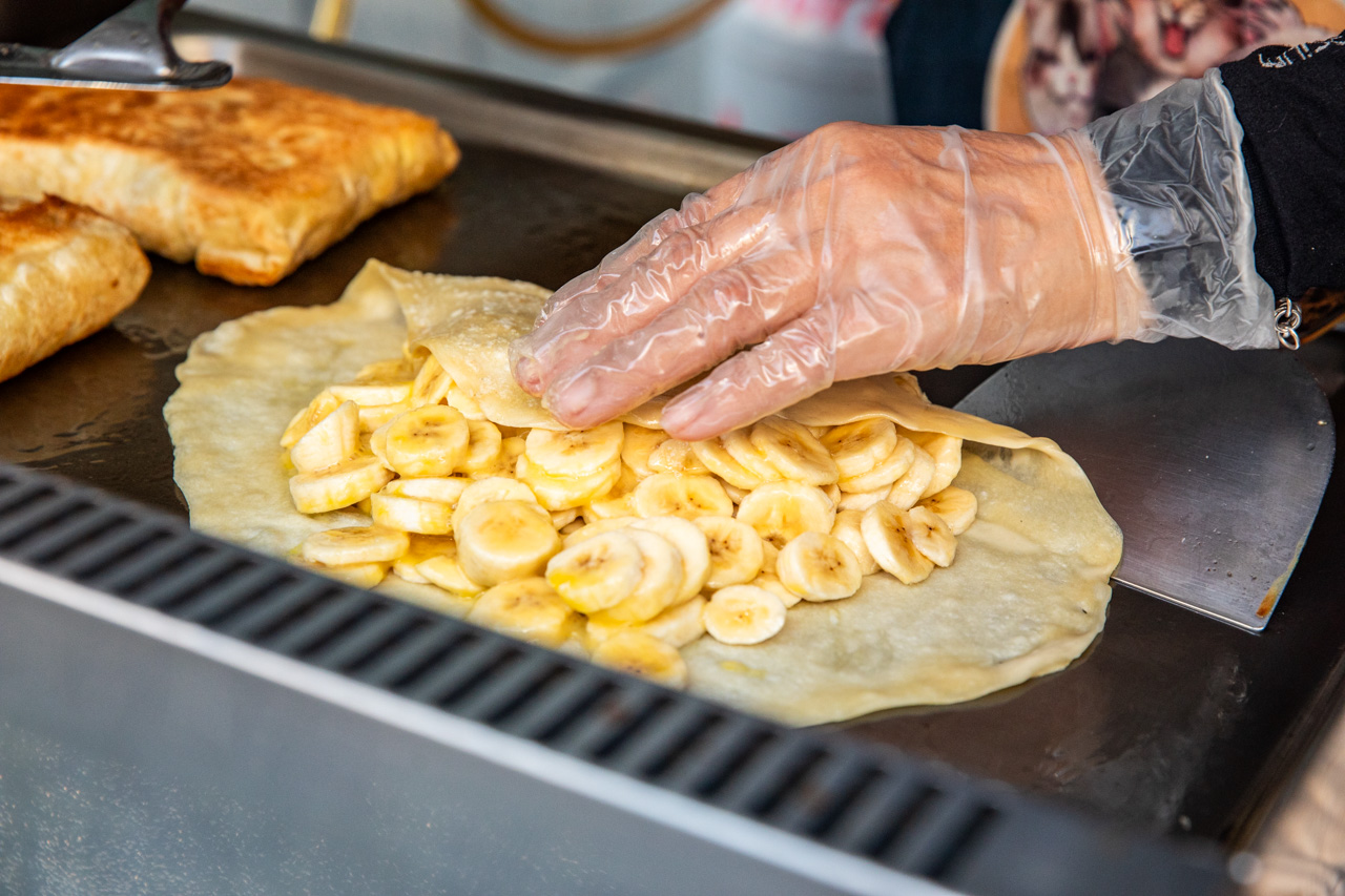 員林美食,員林香蕉煎餅,彰化美食,員林泰式香蕉煎餅