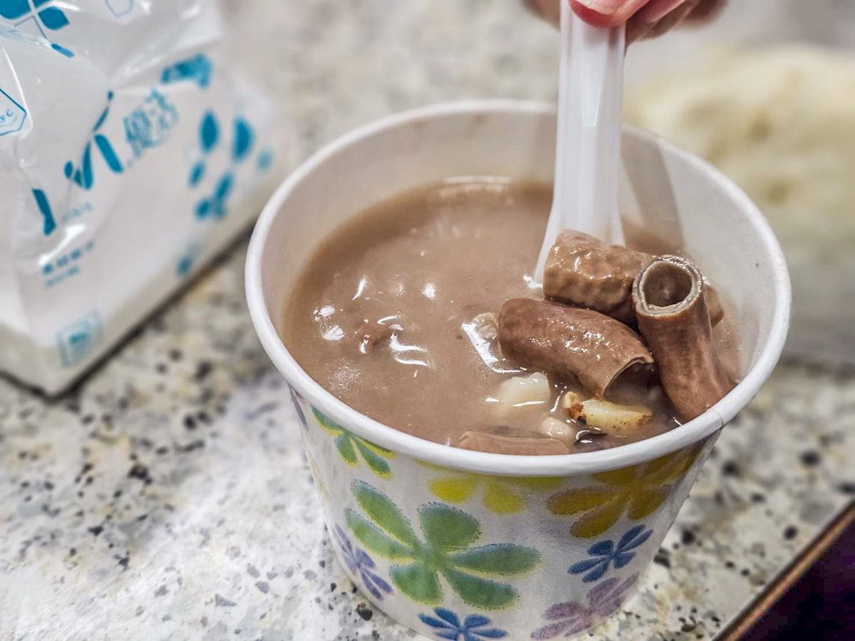 迪化街美食,迪化街包子,妙口四神湯肉包