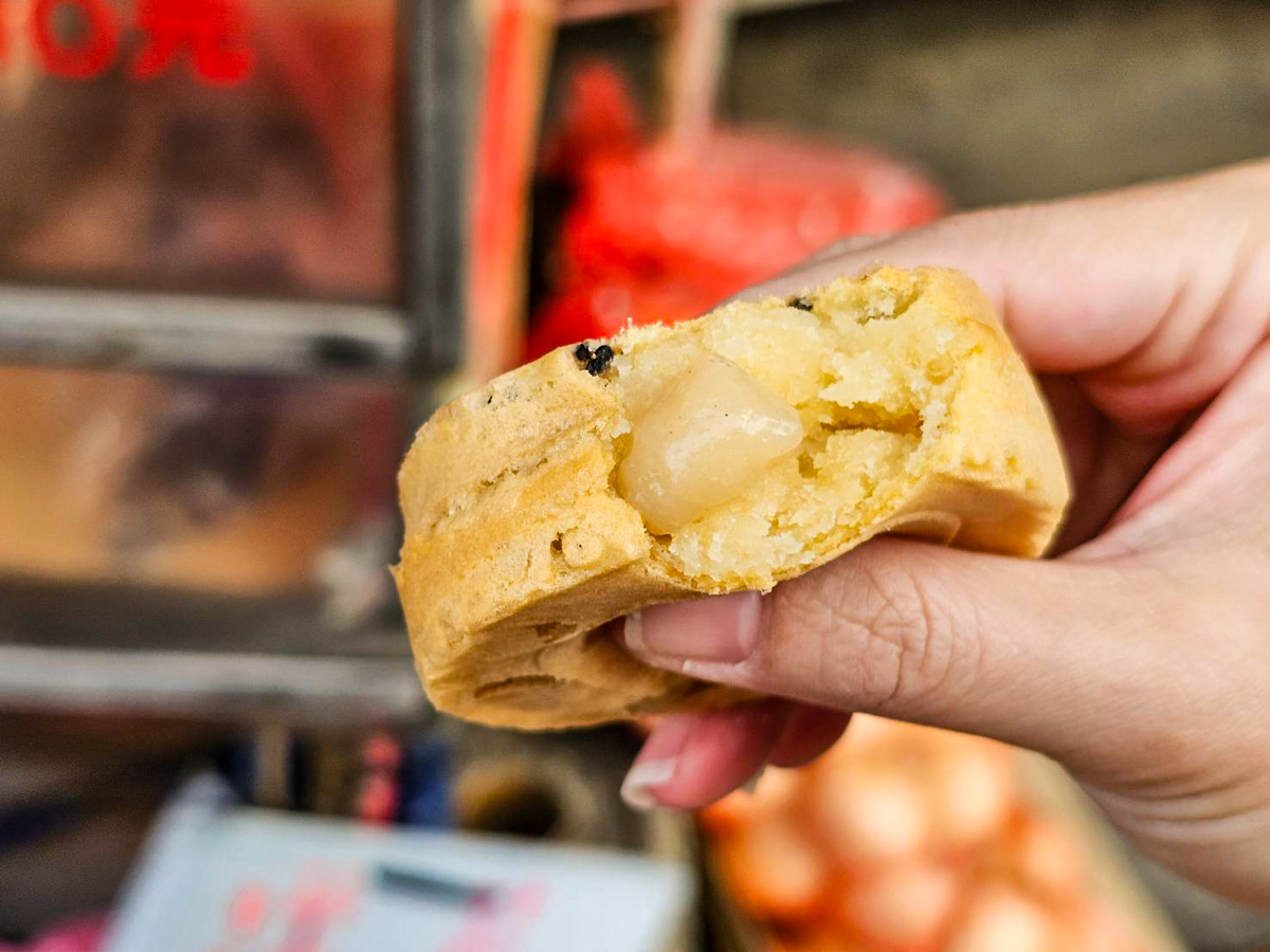 伸港美食,伸港車輪餅,水尾素食紅豆餅