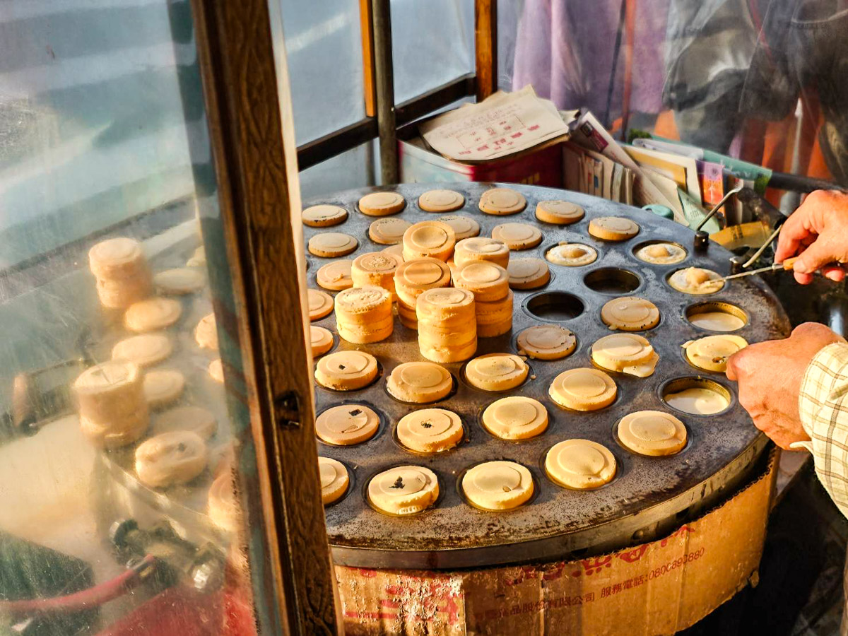 伸港美食,伸港車輪餅,水尾素食紅豆餅