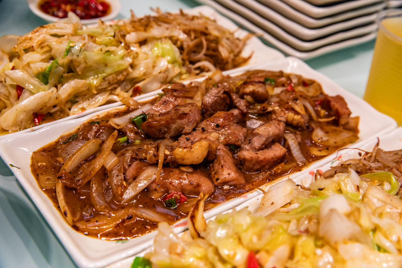 士林夜市美食,士林夜市鐵板燒,老攤鐵板燒