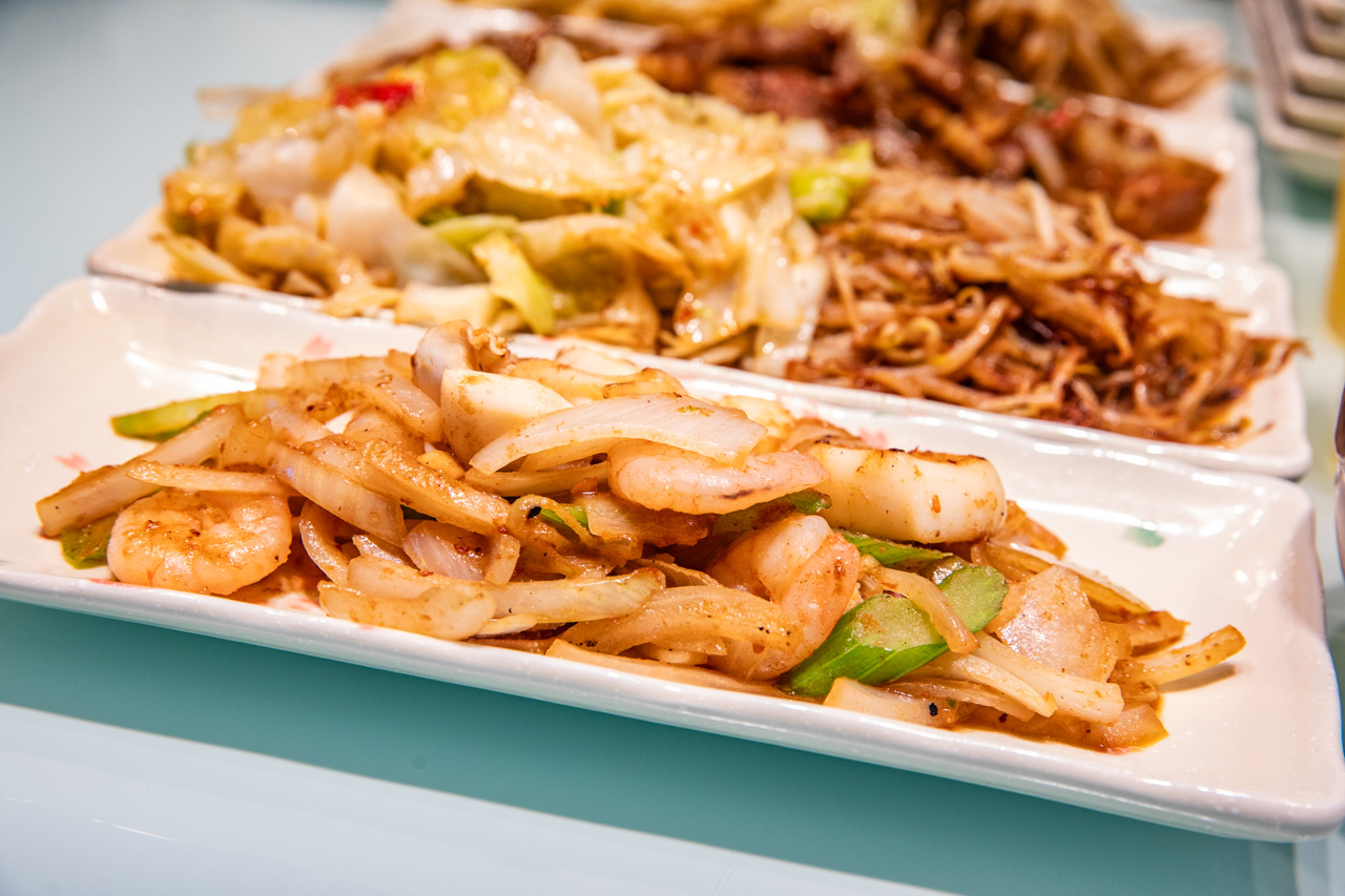 士林夜市美食,士林夜市鐵板燒,老攤鐵板燒