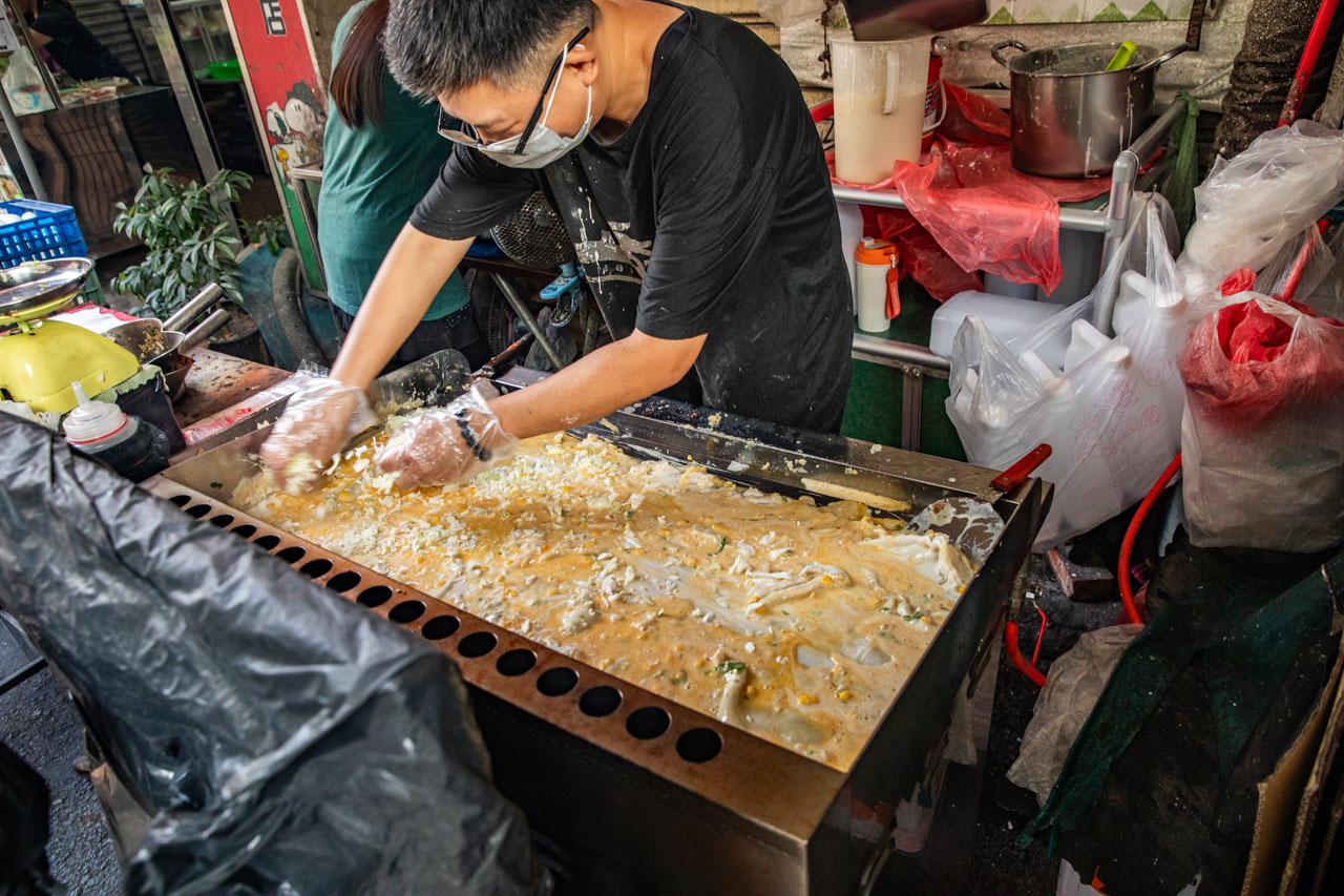 全盛古早味蔬菜蛋餅,高雄早餐,高雄蛋餅,高雄小吃