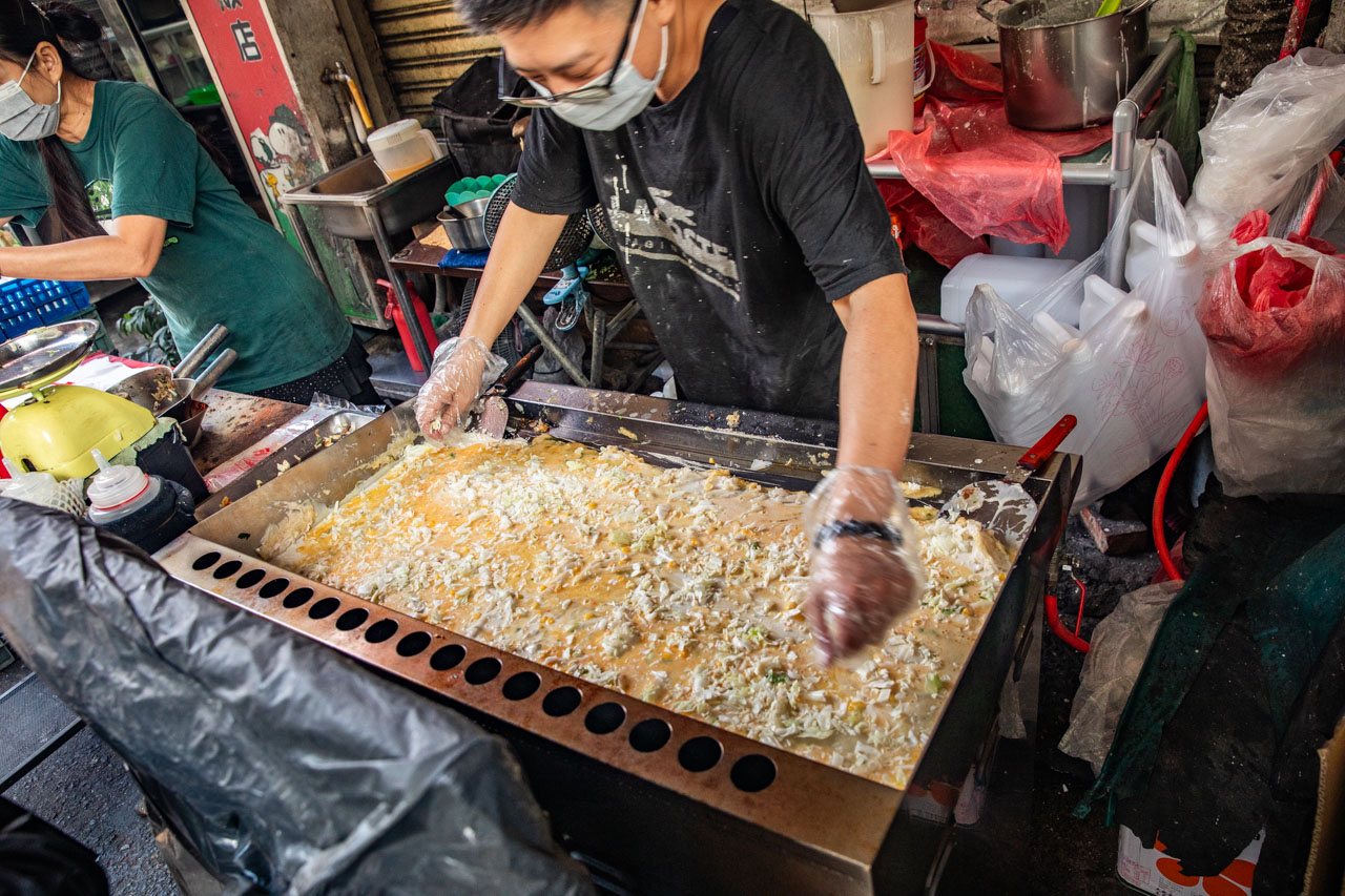 全盛古早味蔬菜蛋餅,高雄早餐,高雄蛋餅,高雄小吃