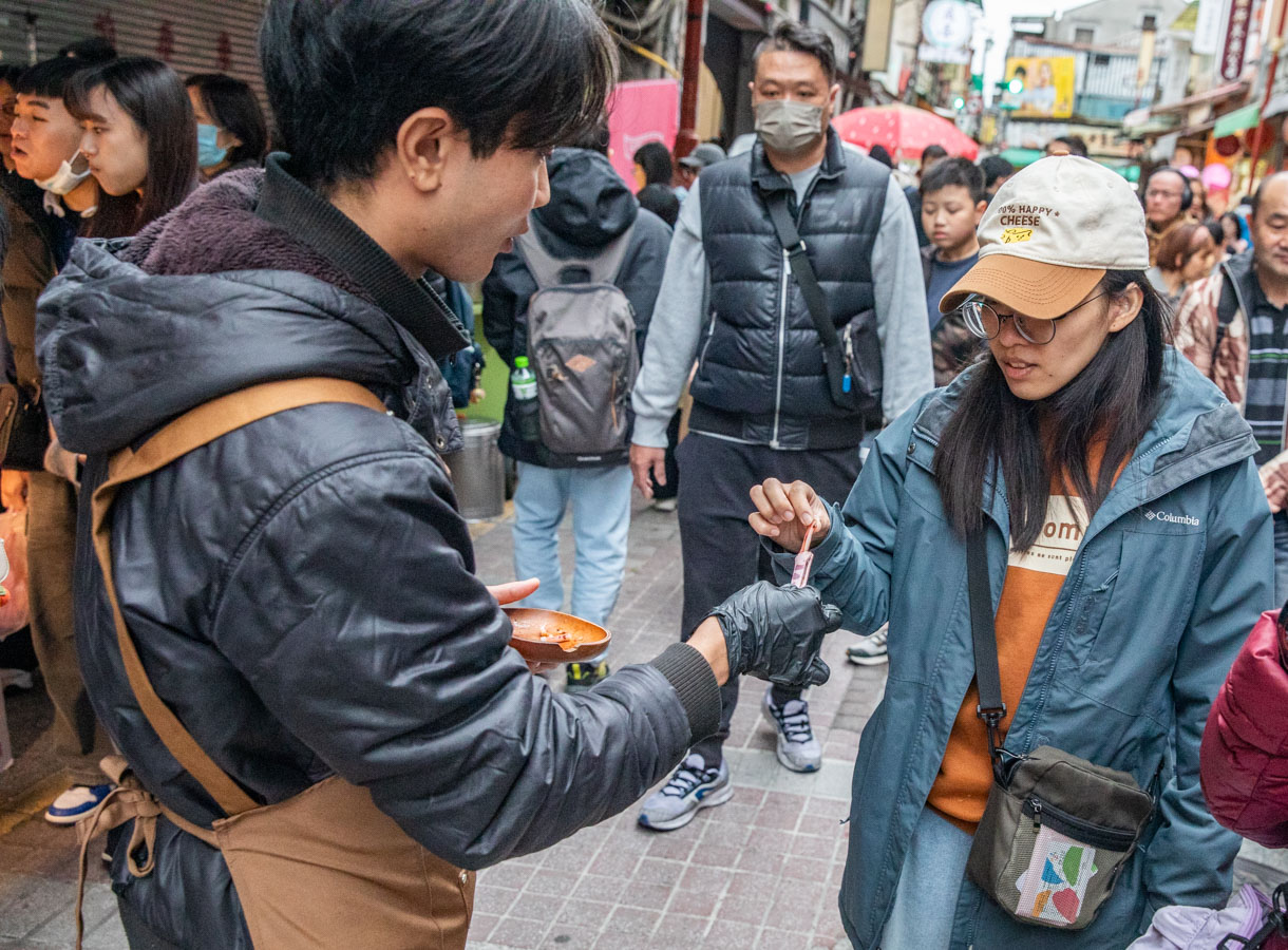 迪化街美食,迪化街小吃,魷布院-鮮烤魷魚