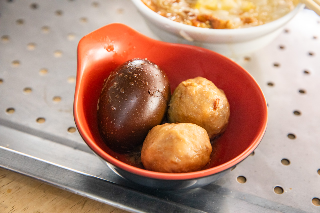 北港美食,北港麵線糊,北港小吃,老等油飯麵線糊