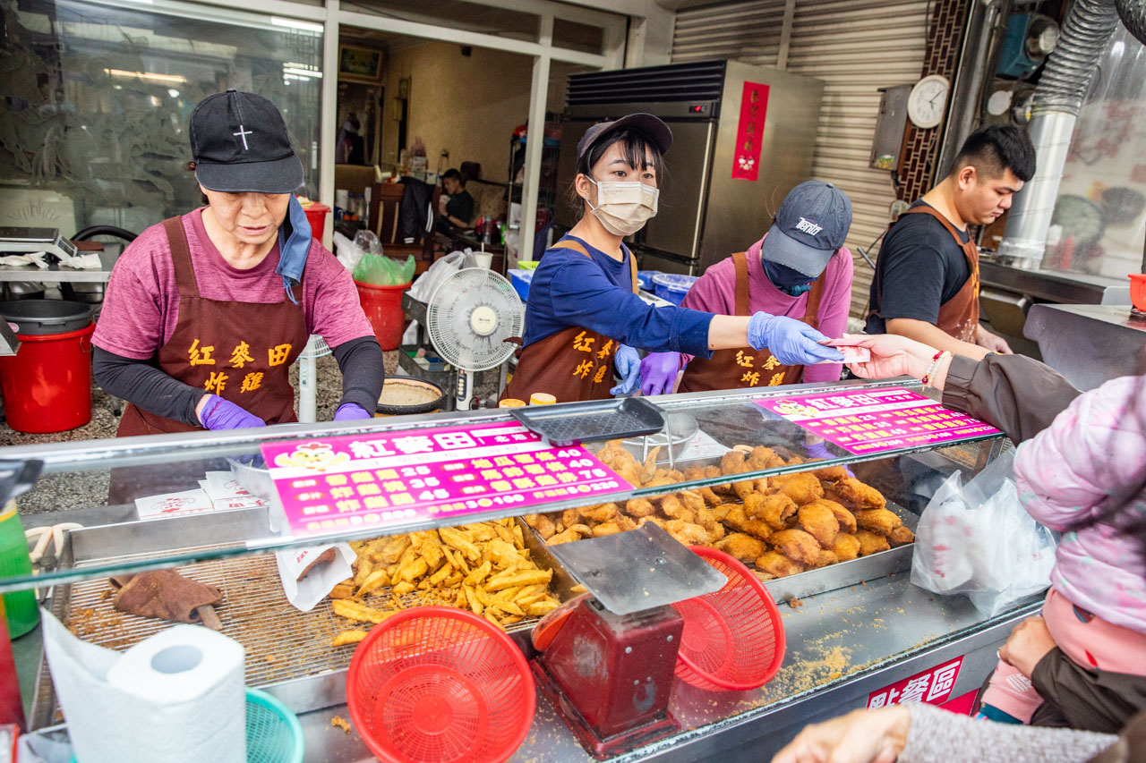 紅麥田炸雞北港總店,北港美食,北港炸雞