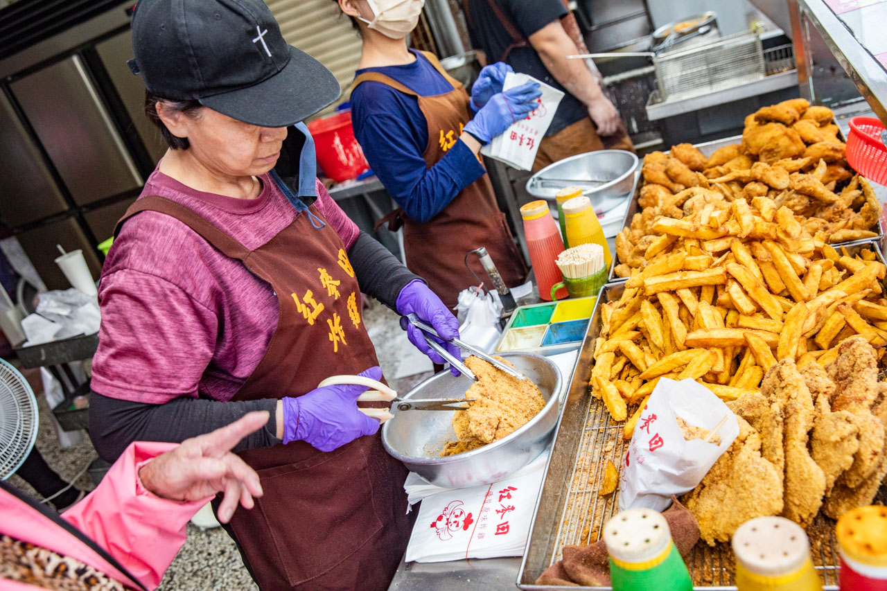 紅麥田炸雞北港總店,北港美食,北港炸雞