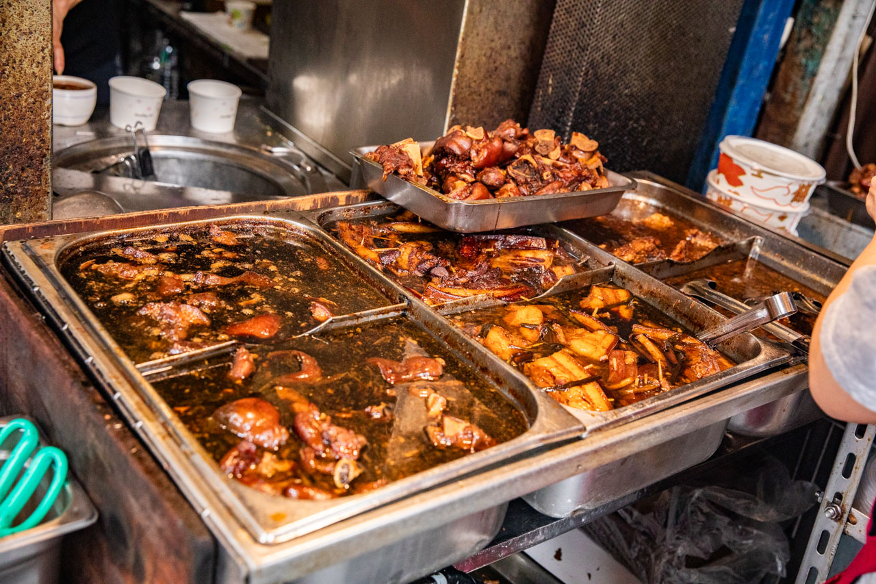 南機場夜市美食,南機場夜市豬腳,曉迪筒仔米糕